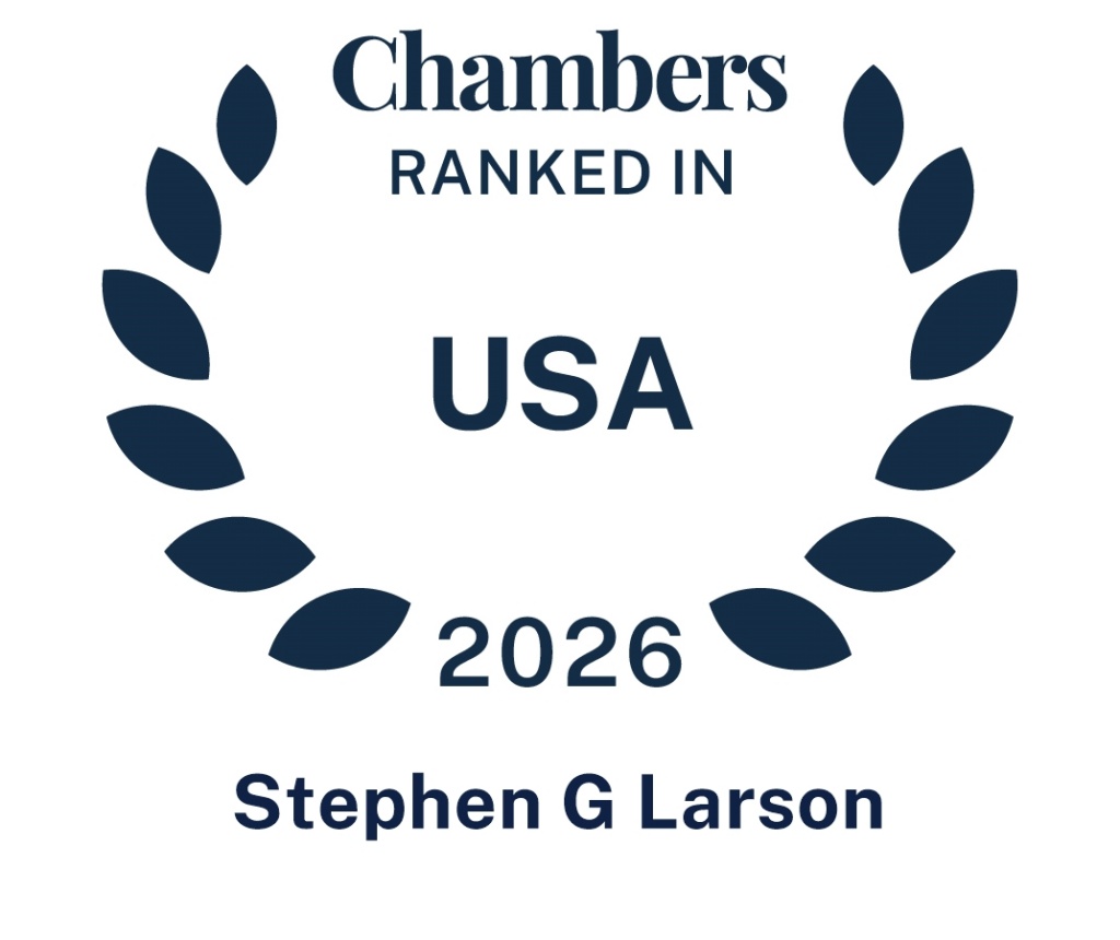 Stephen G Larson 2026 Chambers Badge