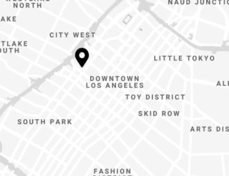 Map to Los Angeles office